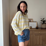 The Chrissy High Waist Chambray Shorts - Love and Lee Apparel