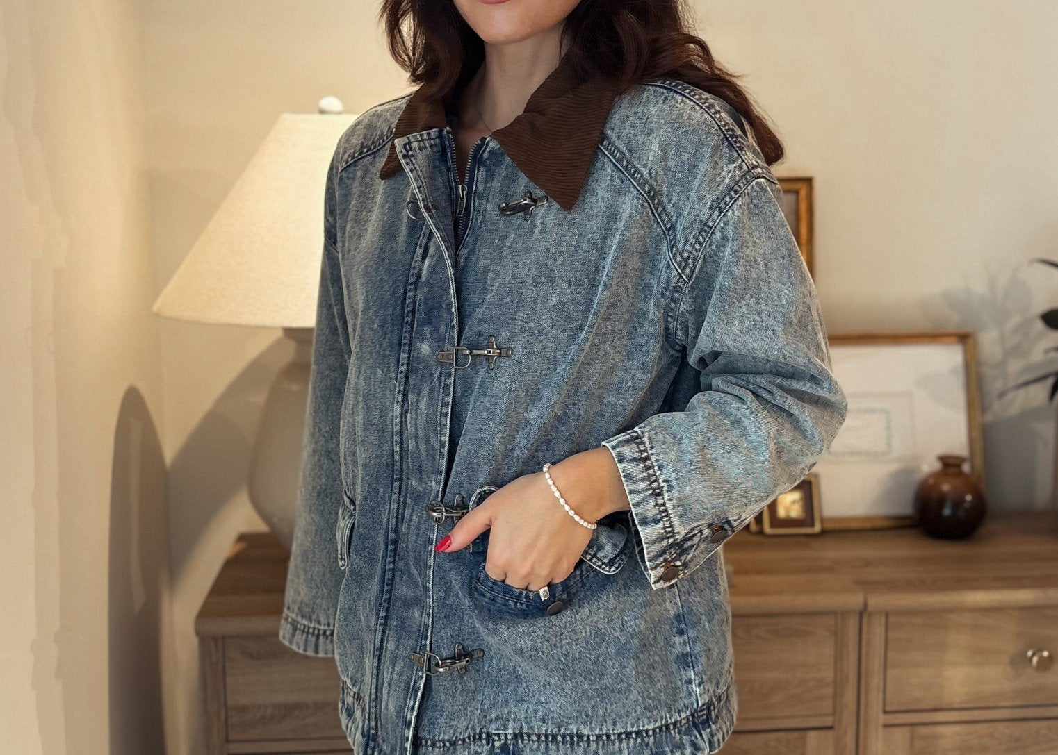The Vermont Denim & Corduroy Jacket - Love and Lee Apparel