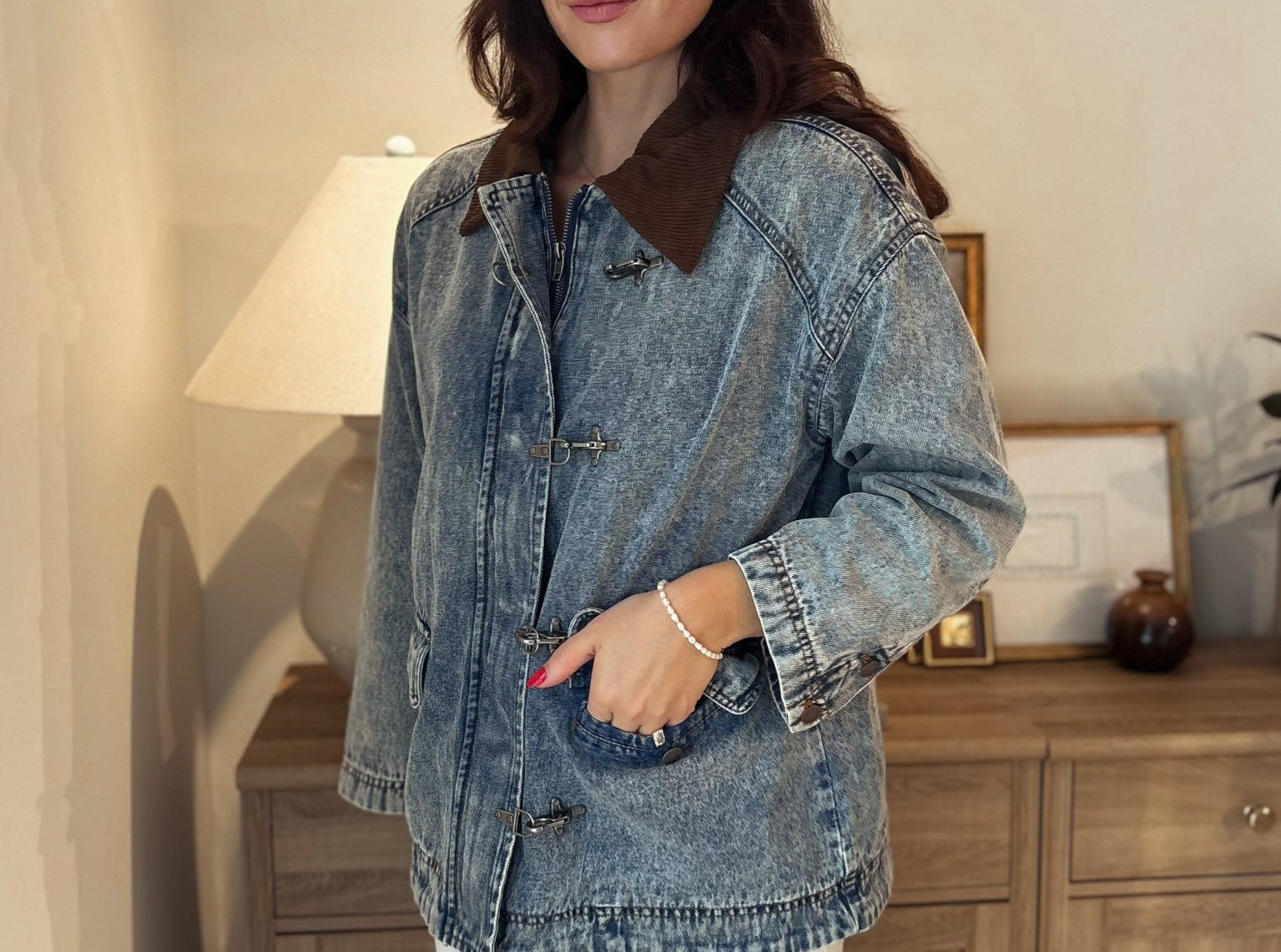 The Vermont Denim & Corduroy Jacket - Love and Lee Apparel