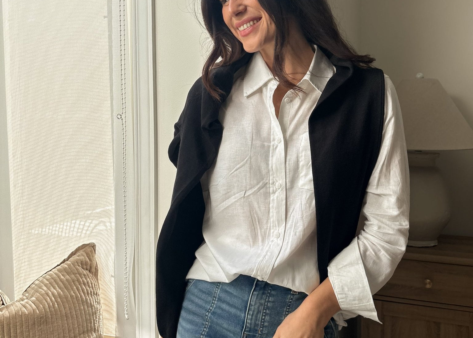 The 'Sunday Supper' Long Sleeve Linen Blend Shirt - Love and Lee Apparel