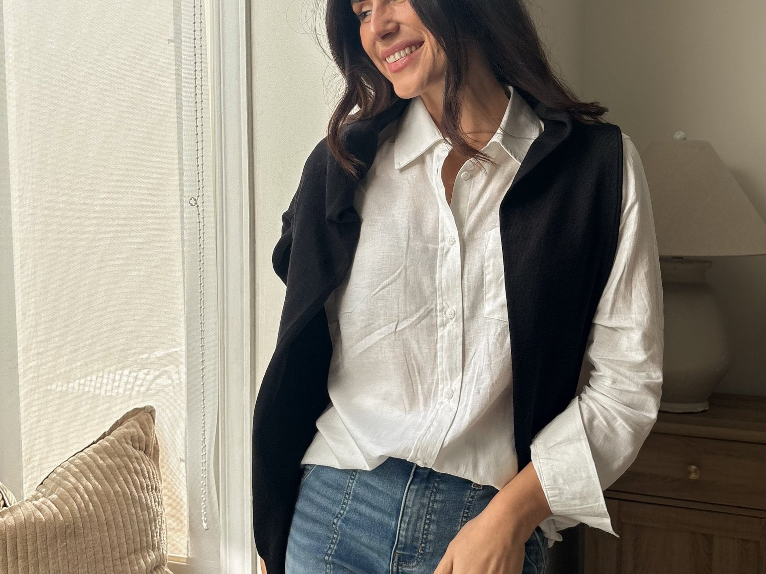 The 'Sunday Supper' Long Sleeve Linen Blend Shirt - Love and Lee Apparel