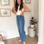 The Brielle High Rise Wide Leg Jeans - Love and Lee Apparel