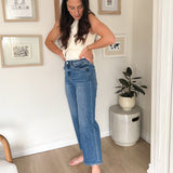 The Brielle High Rise Wide Leg Jeans - Love and Lee Apparel