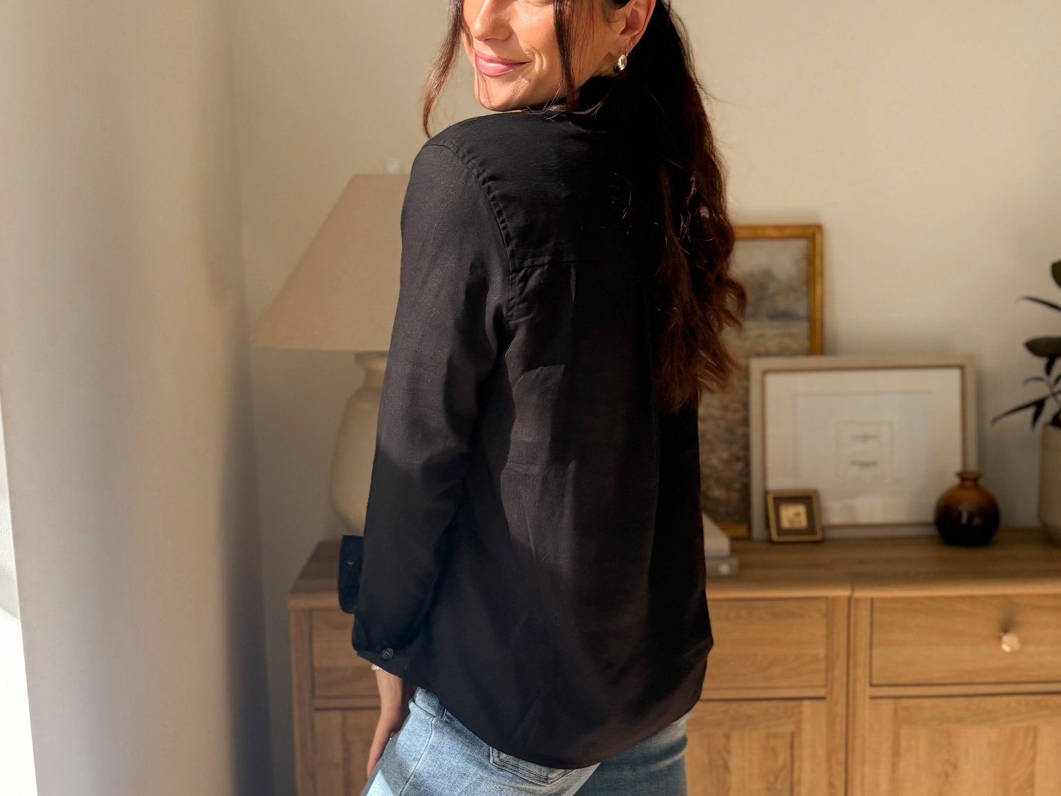 Cortland Long Sleeve Linen Blend Shirt - Love and Lee Apparel