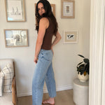 The Kate High Rise Wide Leg Barrel Jean - Love and Lee Apparel