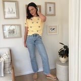 The Charlie 90's Super High Rise Ankle Slim Wide Jeans - Love and Lee Apparel