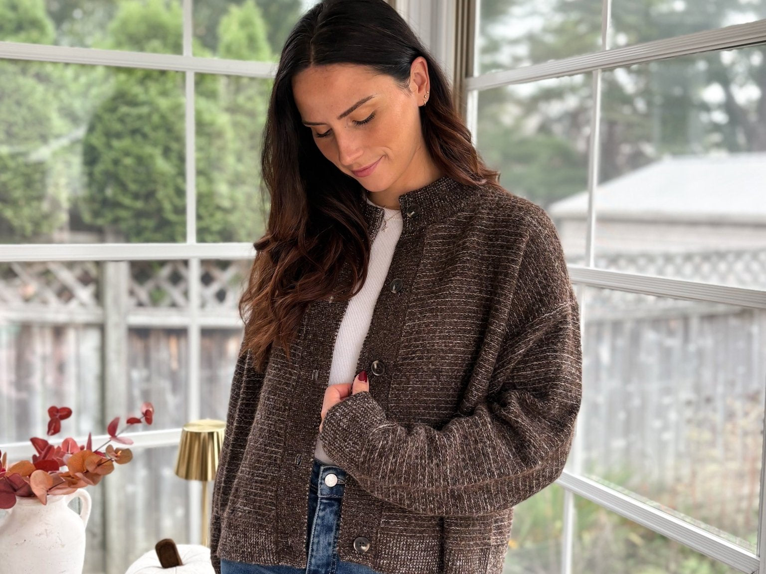 Willow Creek Marled Button Down Knit Cardigan - Love and Lee Apparel