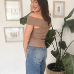 The Mason Off the Shoulder Top - Love and Lee Apparel