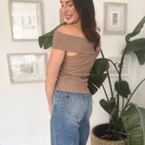 The Mason Off the Shoulder Top - Love and Lee Apparel