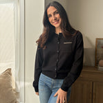 The 'October' Round Neck Contrast Piping Button Cardigan - Love and Lee Apparel
