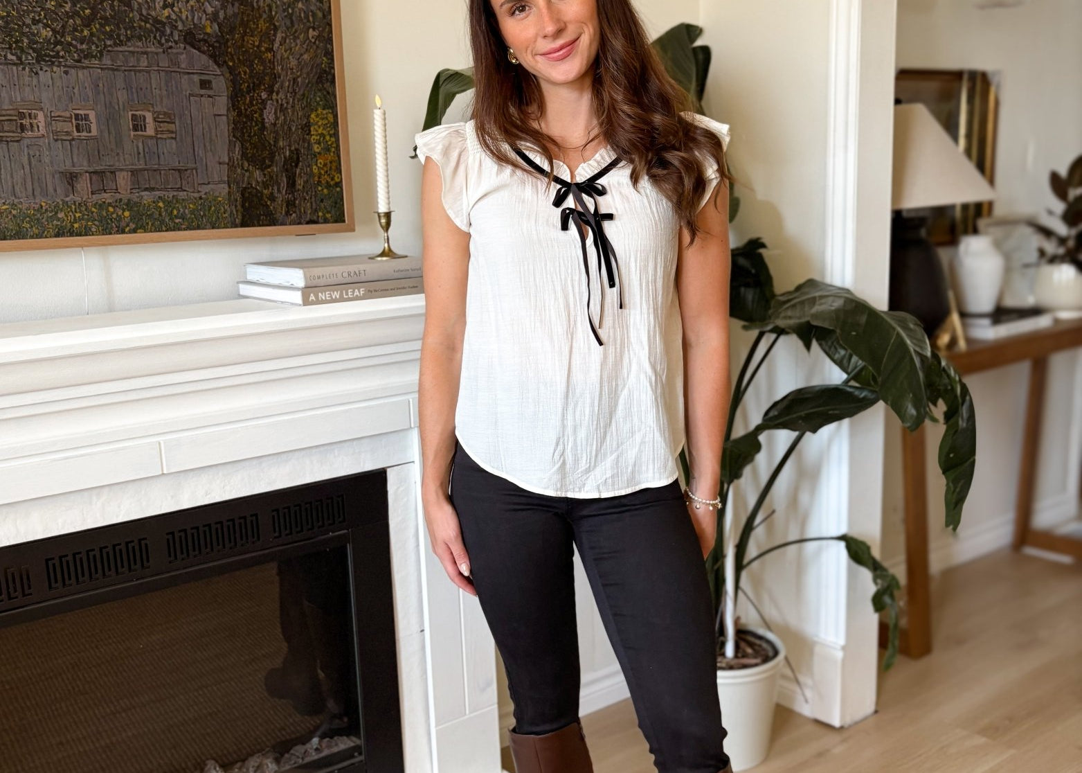 The Lena Quilted Riding Boot in Brown - Love and Lee Apparel