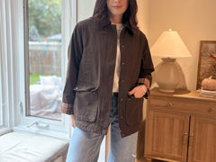 Autumn in London Collared Placket Utility Jacket - Love and Lee Apparel