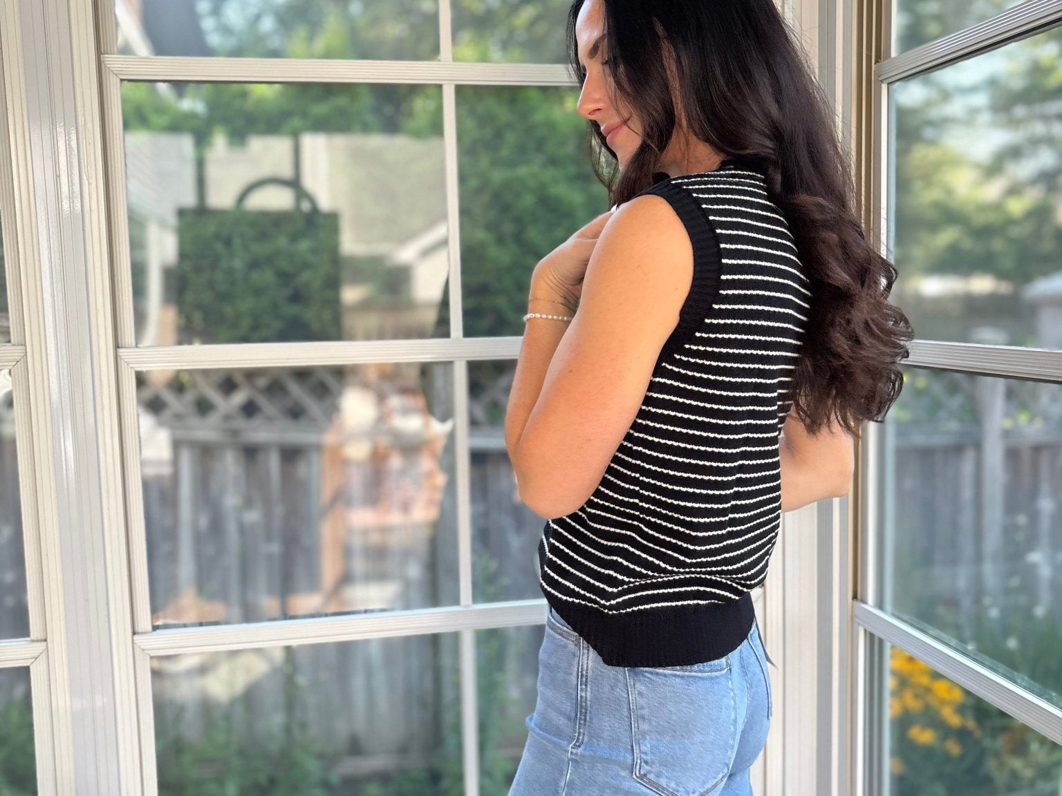 August Sleeveless Sleeveless Knit Top - Love and Lee Apparel