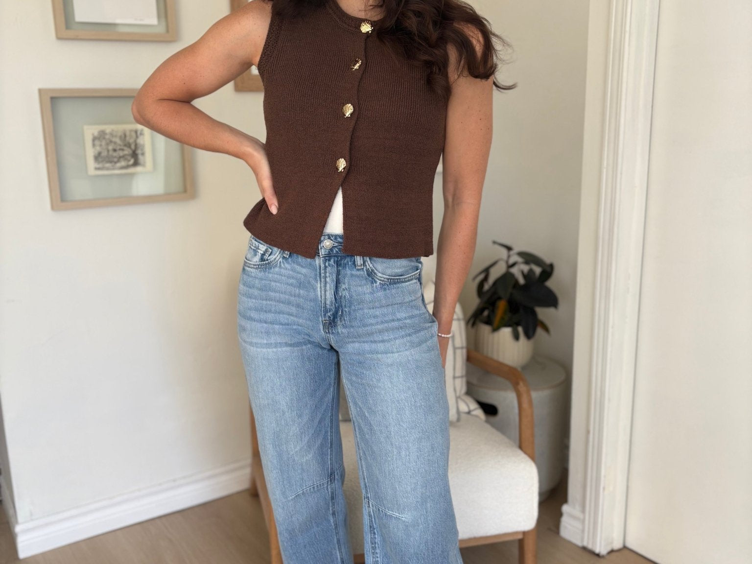 The Kate High Rise Wide Leg Barrel Jean - Love and Lee Apparel