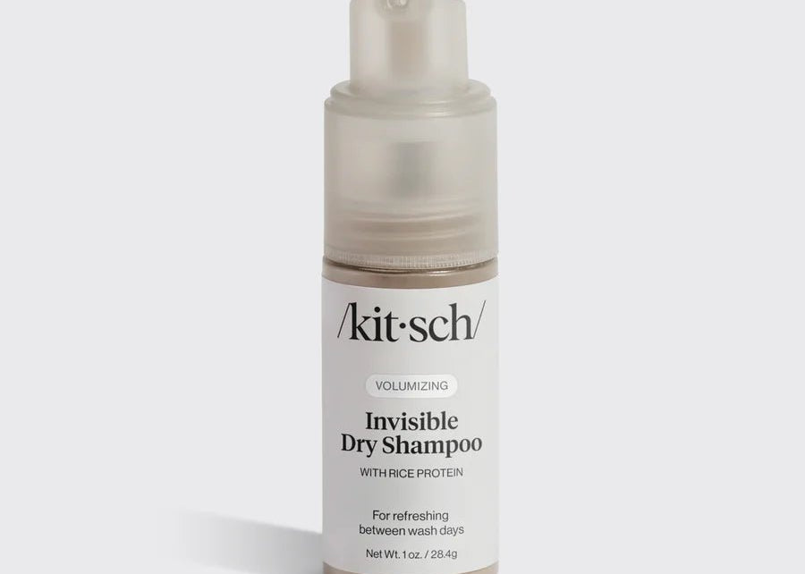 Volumizing Rice Protein Dry Shampoo - Invisible 1 oz by Kitsch - Love and Lee Apparel