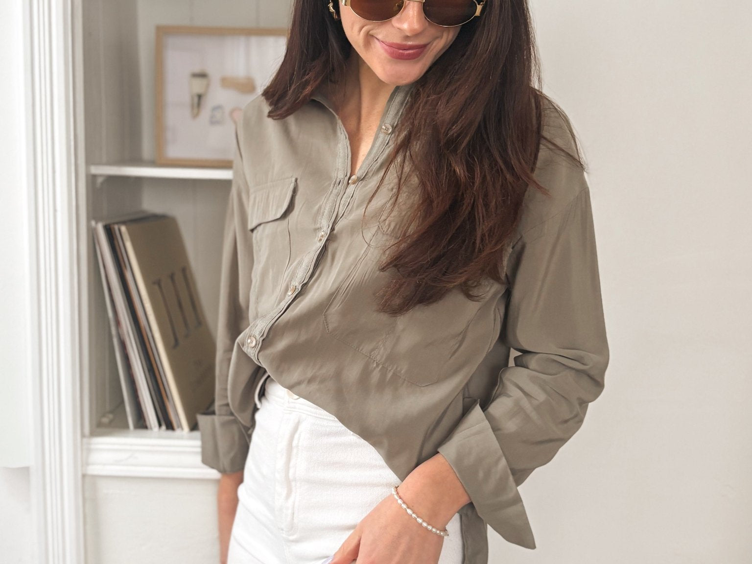 Arliana Blouse with Front Pockets - Love and Lee Apparel