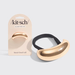 Kitsch Gold Metal Cloud Cuff - Size Large - Love and Lee Apparel