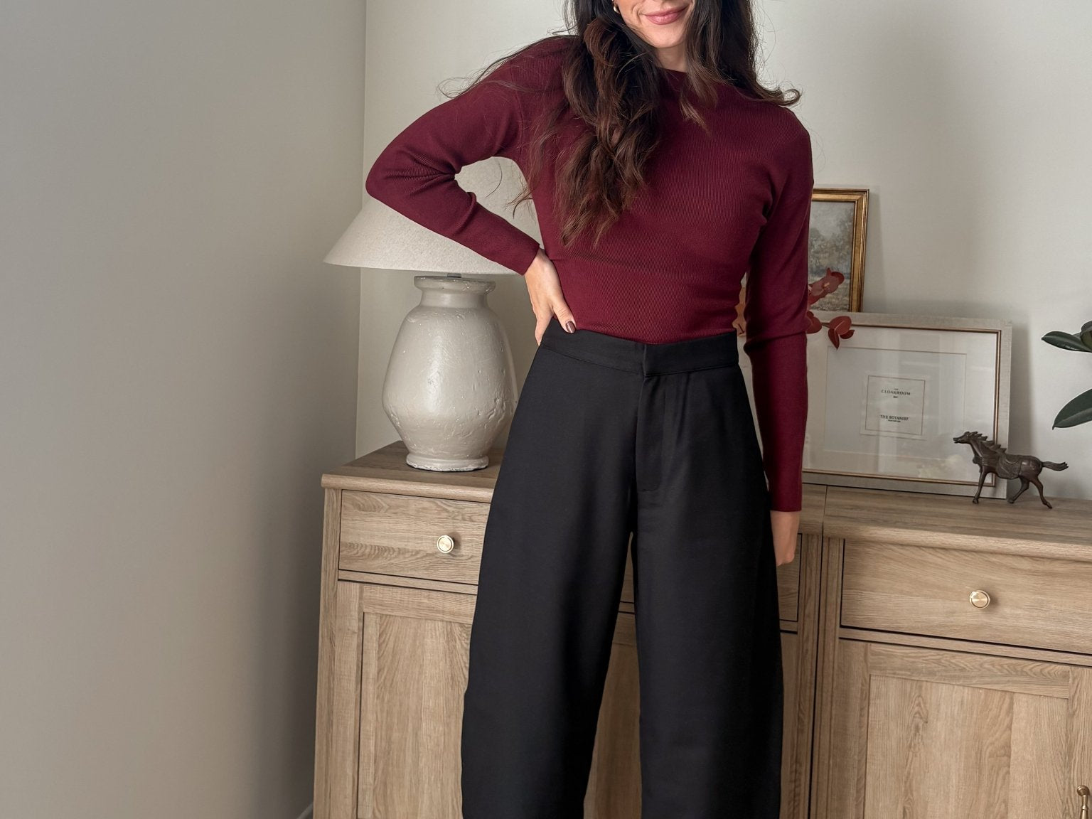 The 'Simmering Spices' High Waist Wide Leg Pants - Love and Lee Apparel
