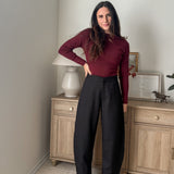 The 'Simmering Spices' High Waist Wide Leg Pants - Love and Lee Apparel