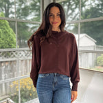 'Alumni Academy' Boat Neck Button Down Knit Cardigan Sweater - Love and Lee Apparel