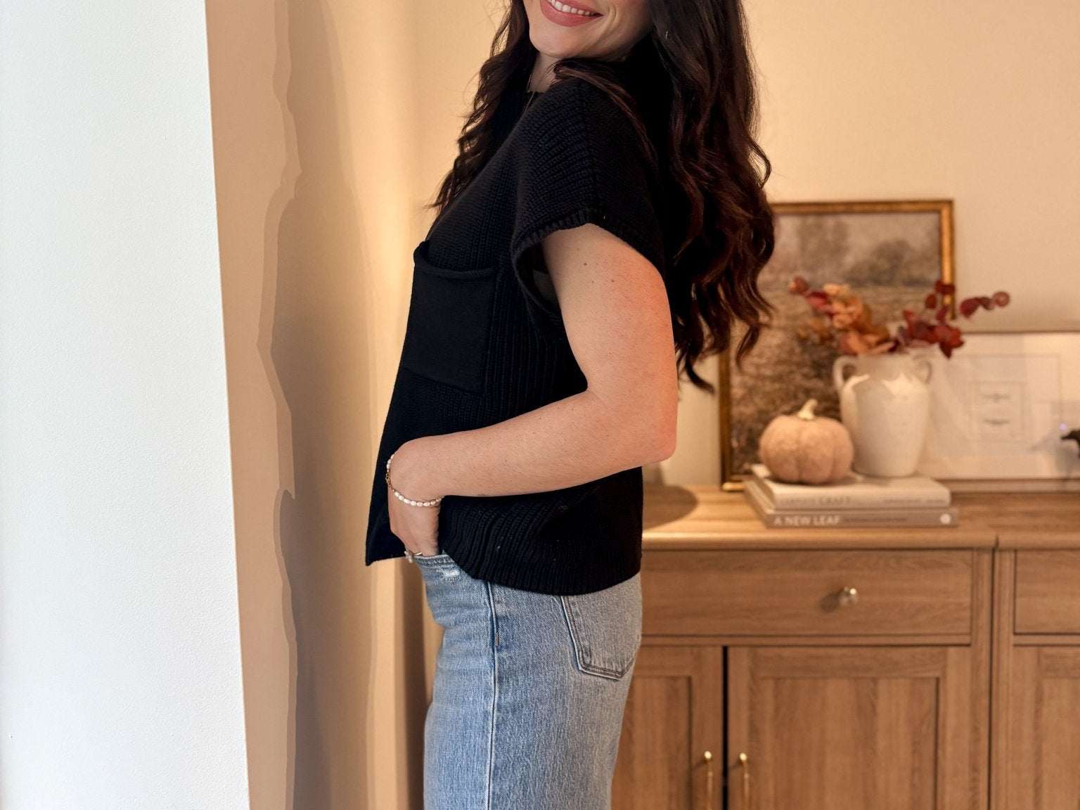 The Matilda Mock Neck Short Sleeve Sweater - Love and Lee Apparel