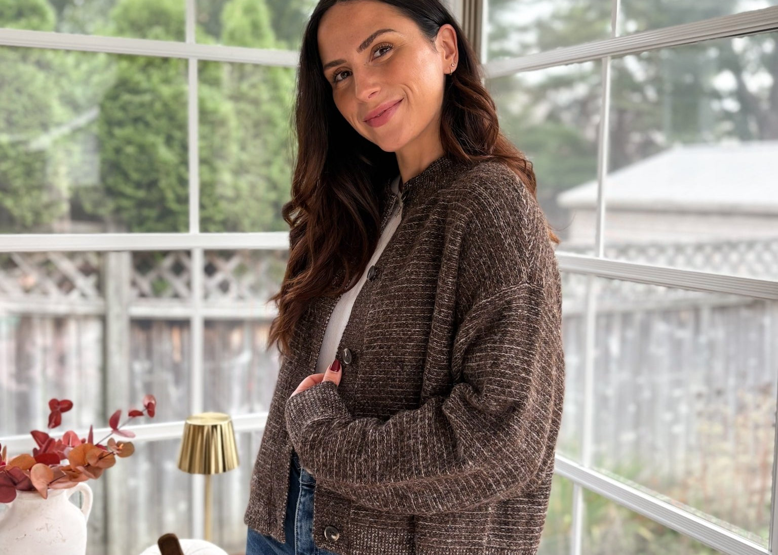 Willow Creek Marled Button Down Knit Cardigan - Love and Lee Apparel