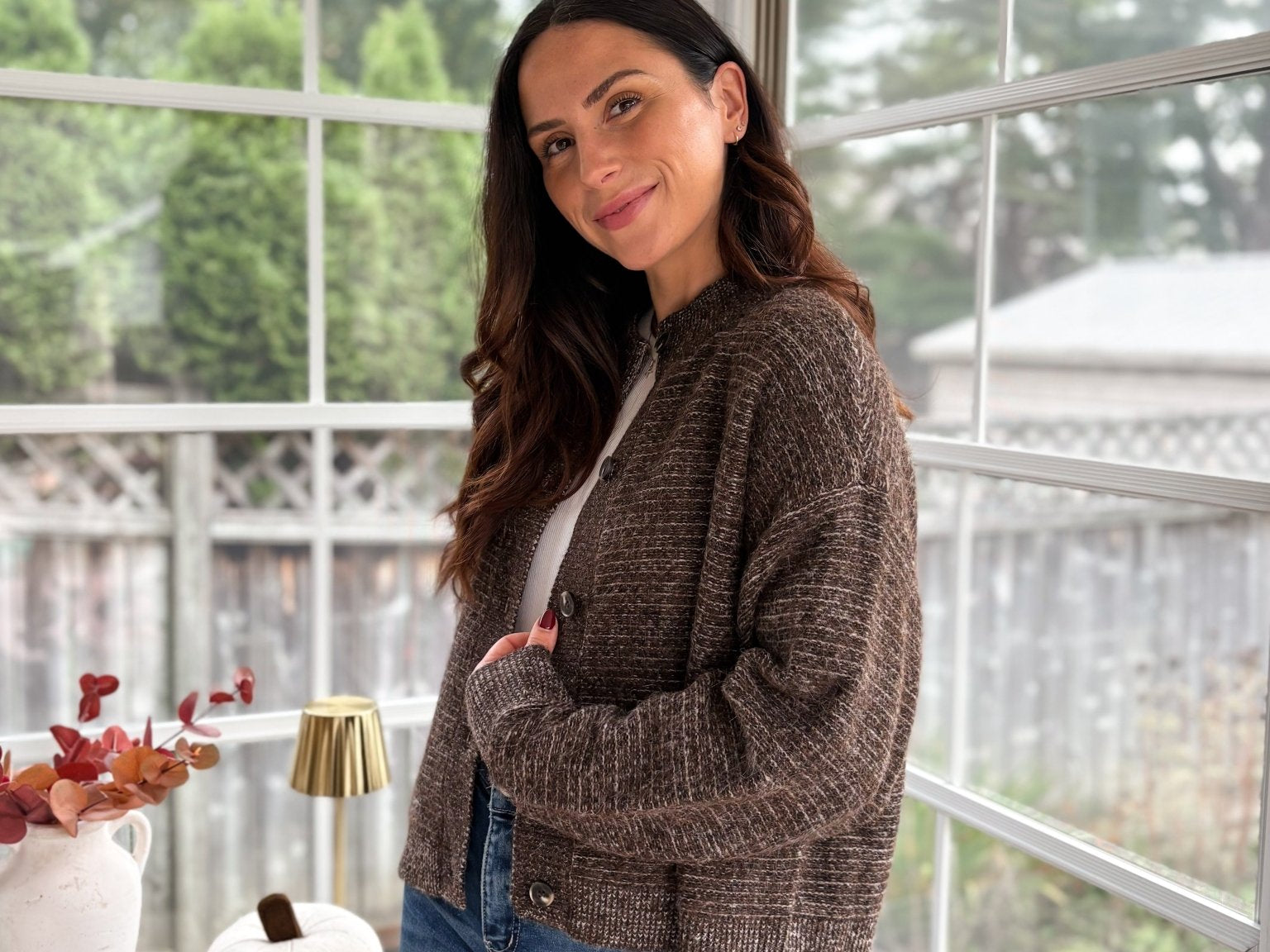 Willow Creek Marled Button Down Knit Cardigan - Love and Lee Apparel