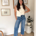 The Brielle High Rise Wide Leg Jeans - Love and Lee Apparel