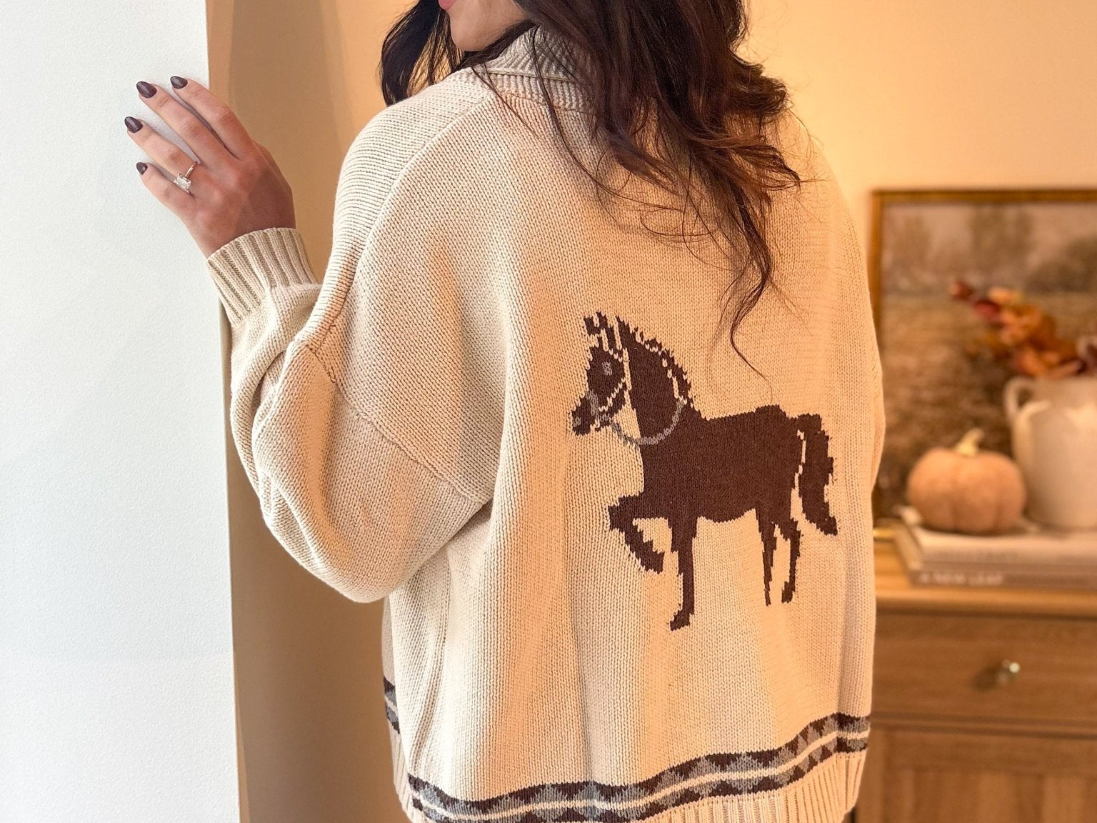 The Equestrian Club Cardigan - Love and Lee Apparel