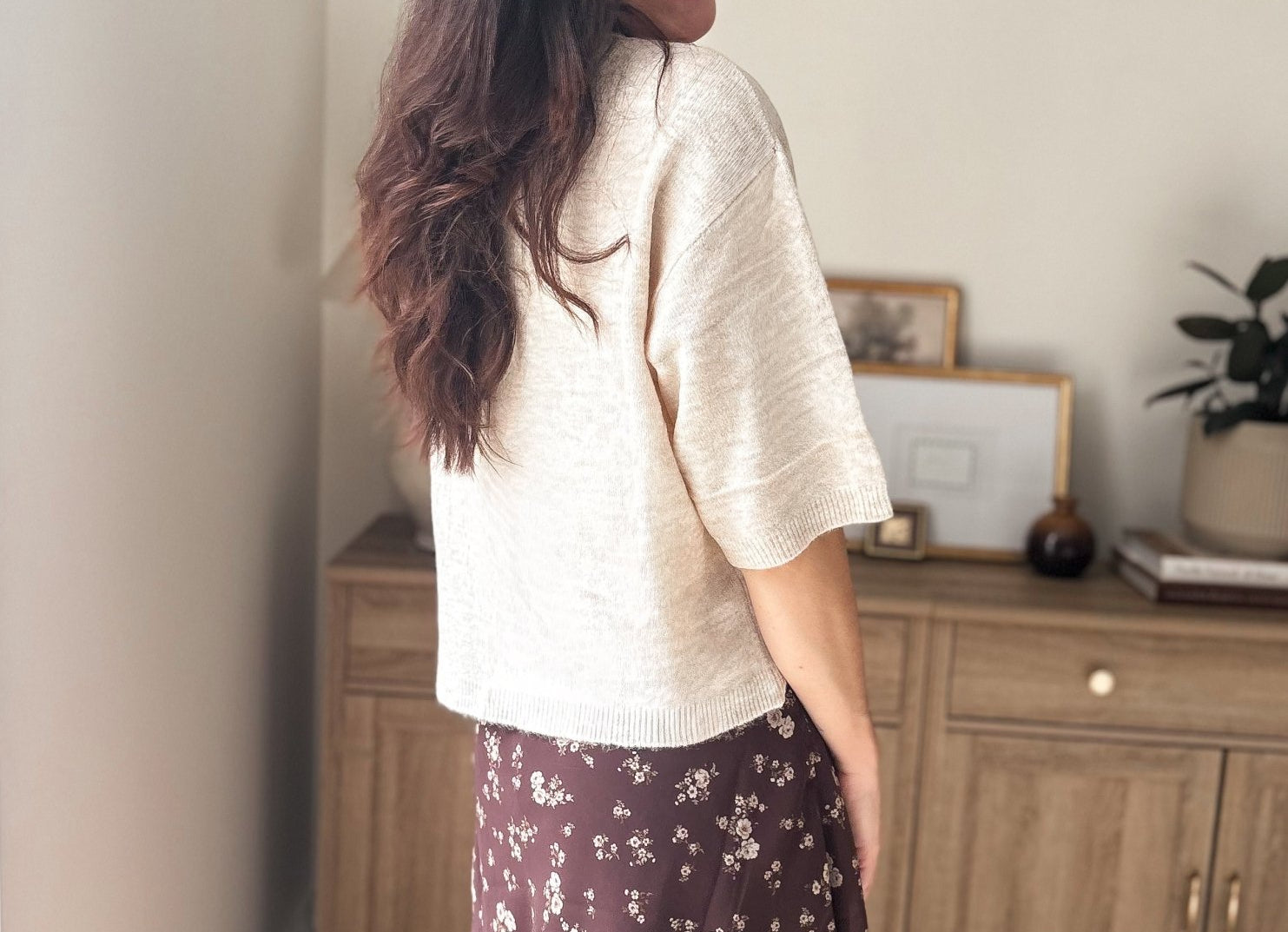 The Wyatt Heathered Crew Neck Half Sleeve Boxy Pullover - Love and Lee Apparel