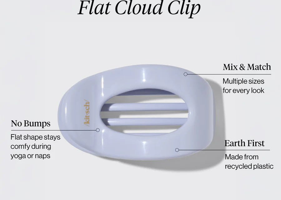 Hydrangea Breeze Flat Cloud Clip by Kitsch - Love and Lee Apparel