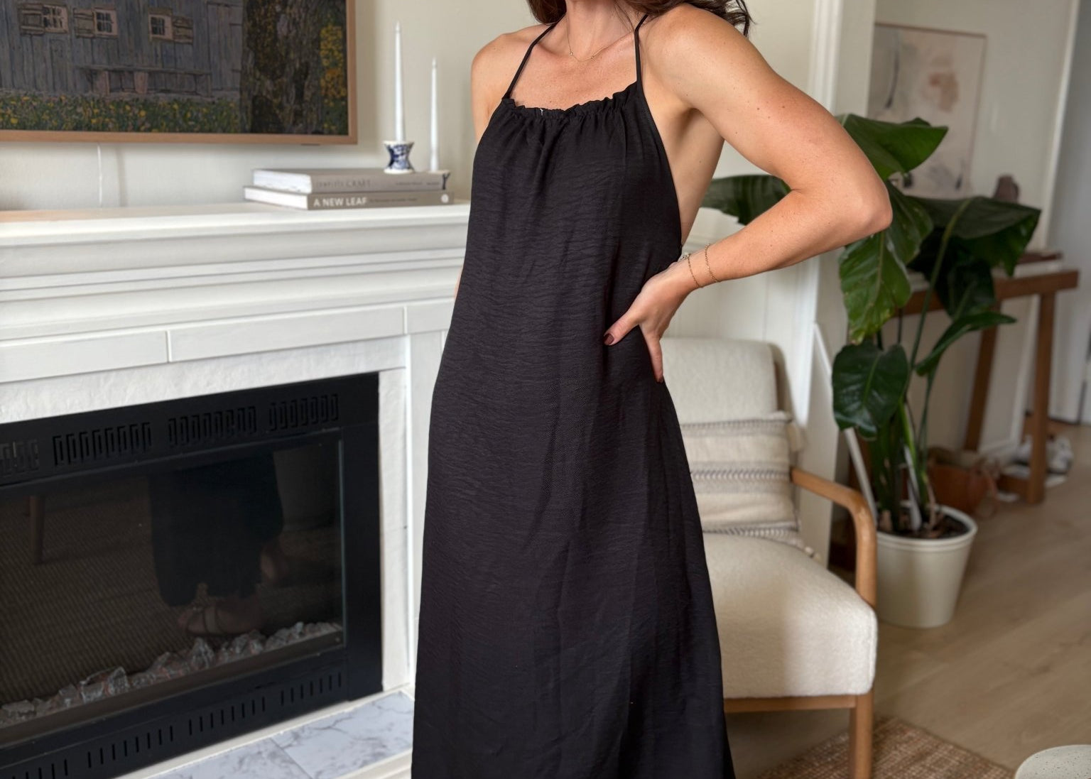 Everleigh Beaded Back Maxi Sundress - Love and Lee Apparel