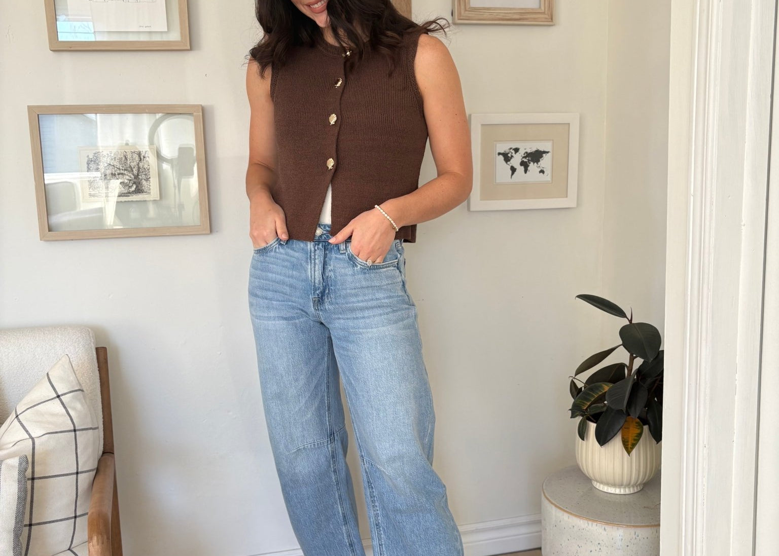 The Kate High Rise Wide Leg Barrel Jean - Love and Lee Apparel