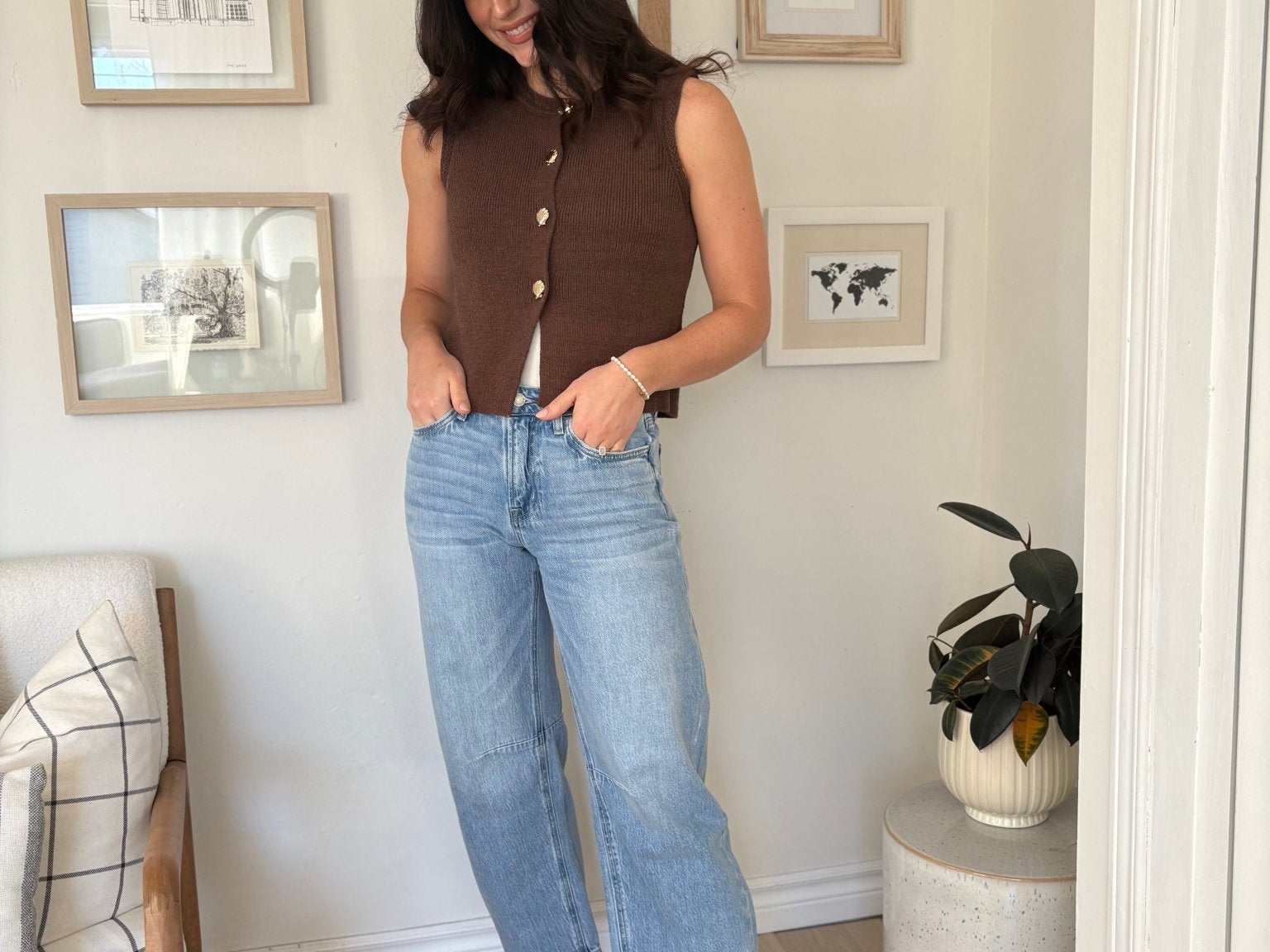 The Kate High Rise Wide Leg Barrel Jean - Love and Lee Apparel