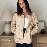 The Countryside Stables Western Horse Print Zip Up Jacket - Love and Lee Apparel