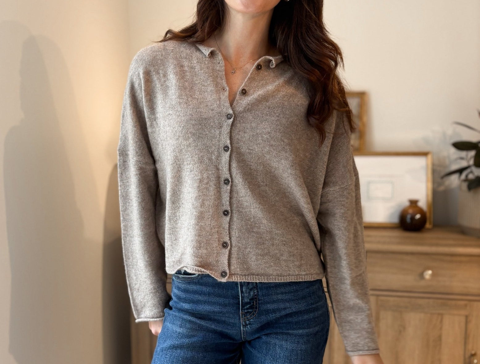 The Harvest Moon Button Down Cardigan - Love and Lee Apparel