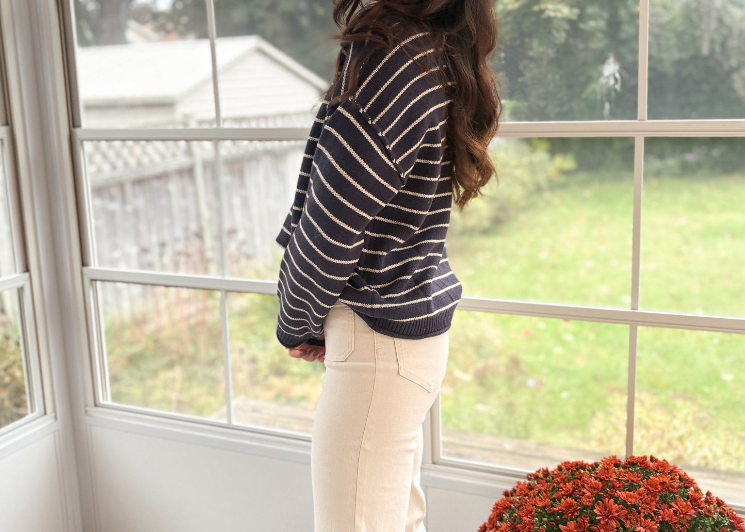 The Pearl Front Pocket Wide Leg Denim Pants - Love and Lee Apparel