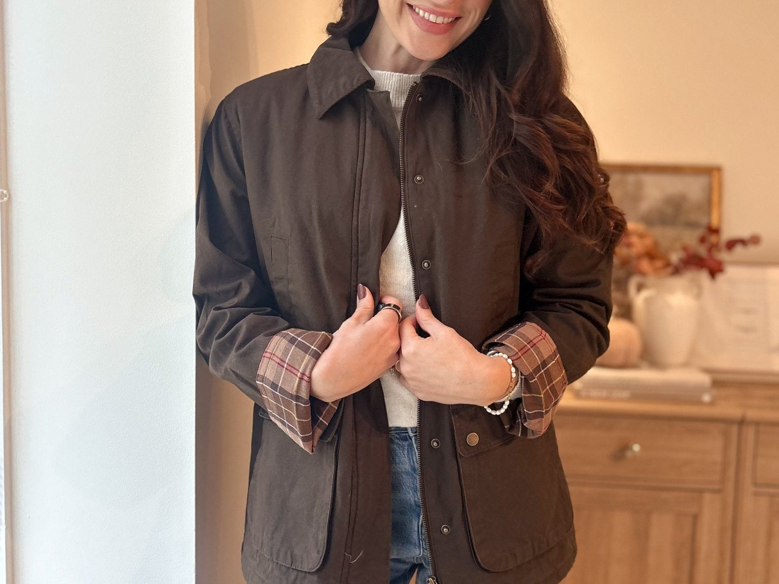 Autumn in London Collared Placket Utility Jacket - Love and Lee Apparel