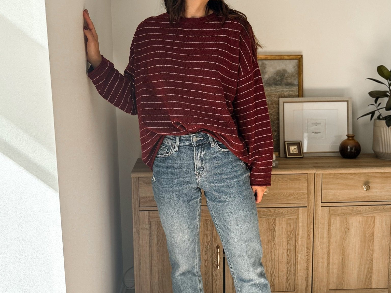 Crisp Air High Rise Raw Hem Ankle Straight Jeans - Love and Lee Apparel