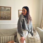 The Naomie Bow Detail Crew Neck Long Sleeve Pullover Sweater - Love and Lee Apparel