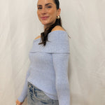 The Katia Long Sleeve Off - Shoulder Knit Sweater - 2 colours available - Love and Lee Apparel