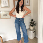 The Brielle High Rise Wide Leg Jeans - Love and Lee Apparel