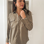 Arliana Blouse with Front Pockets - Love and Lee Apparel