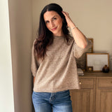 The Cellar Door Crew Neck Half Sleeve Pullover Sweater - Love and Lee Apparel