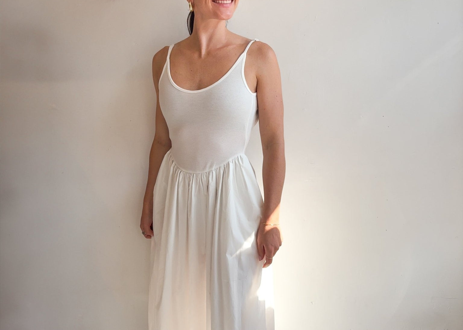 The Paige Drop Waist Cami Midi Dress - Love and Lee Apparel