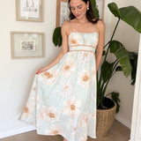 The Matilda Teal Sun Dress - Love and Lee Apparel