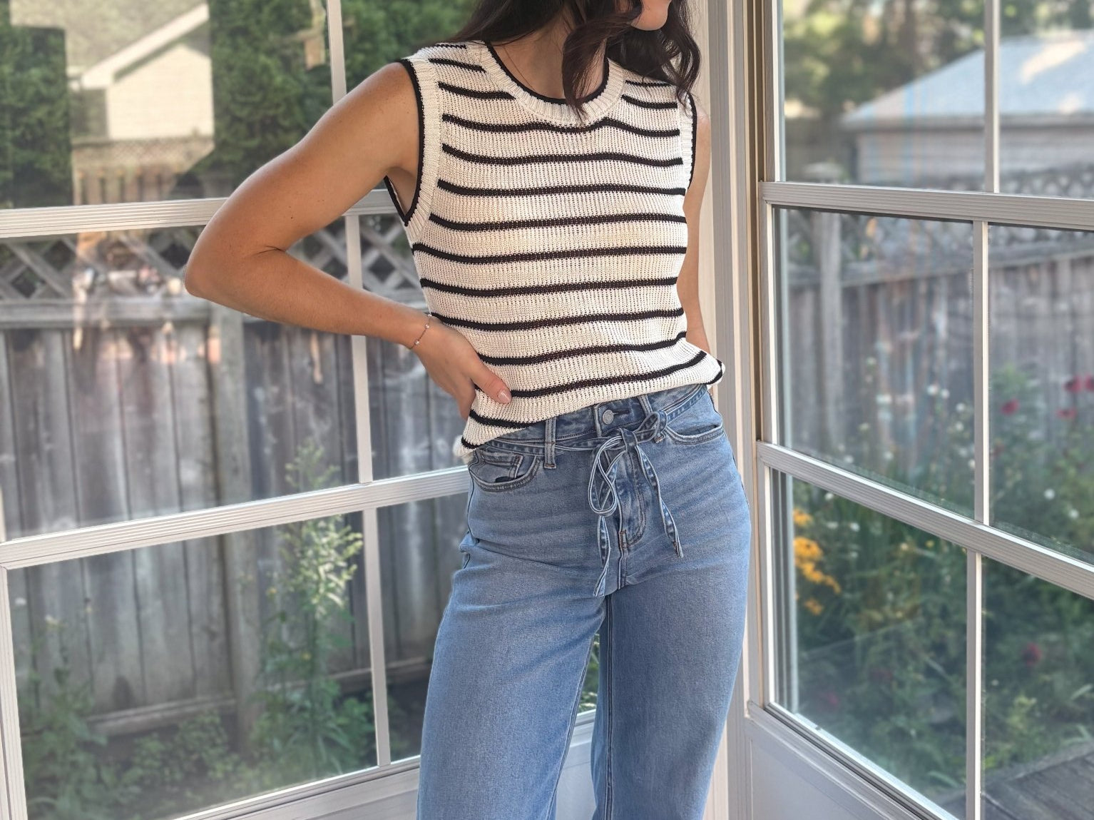 Autumn Sleeveless Crewneck Tank - Love and Lee Apparel