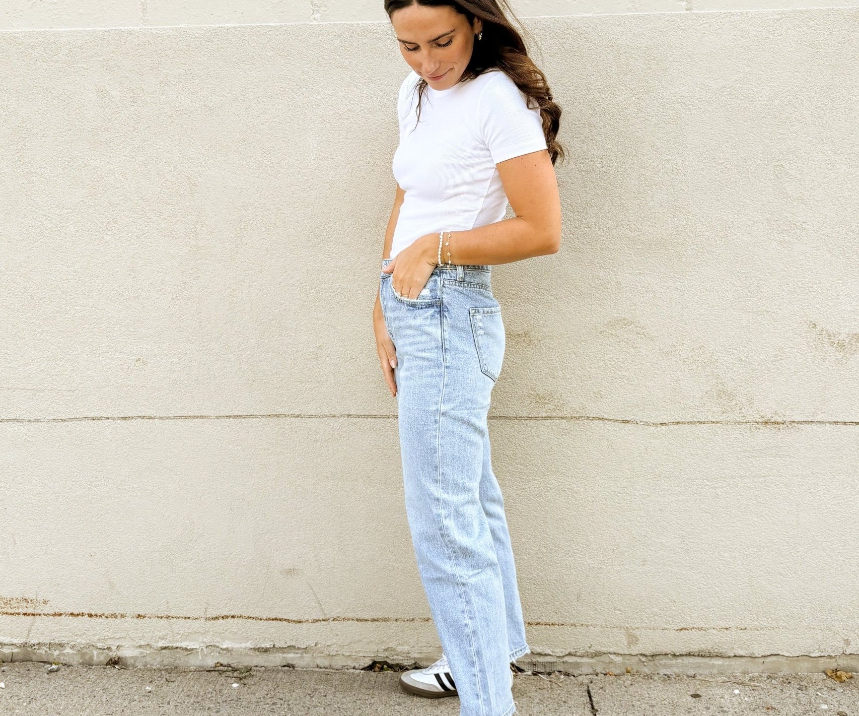 The Charlie 90's Super High Rise Ankle Slim Wide Jeans - Love and Lee Apparel