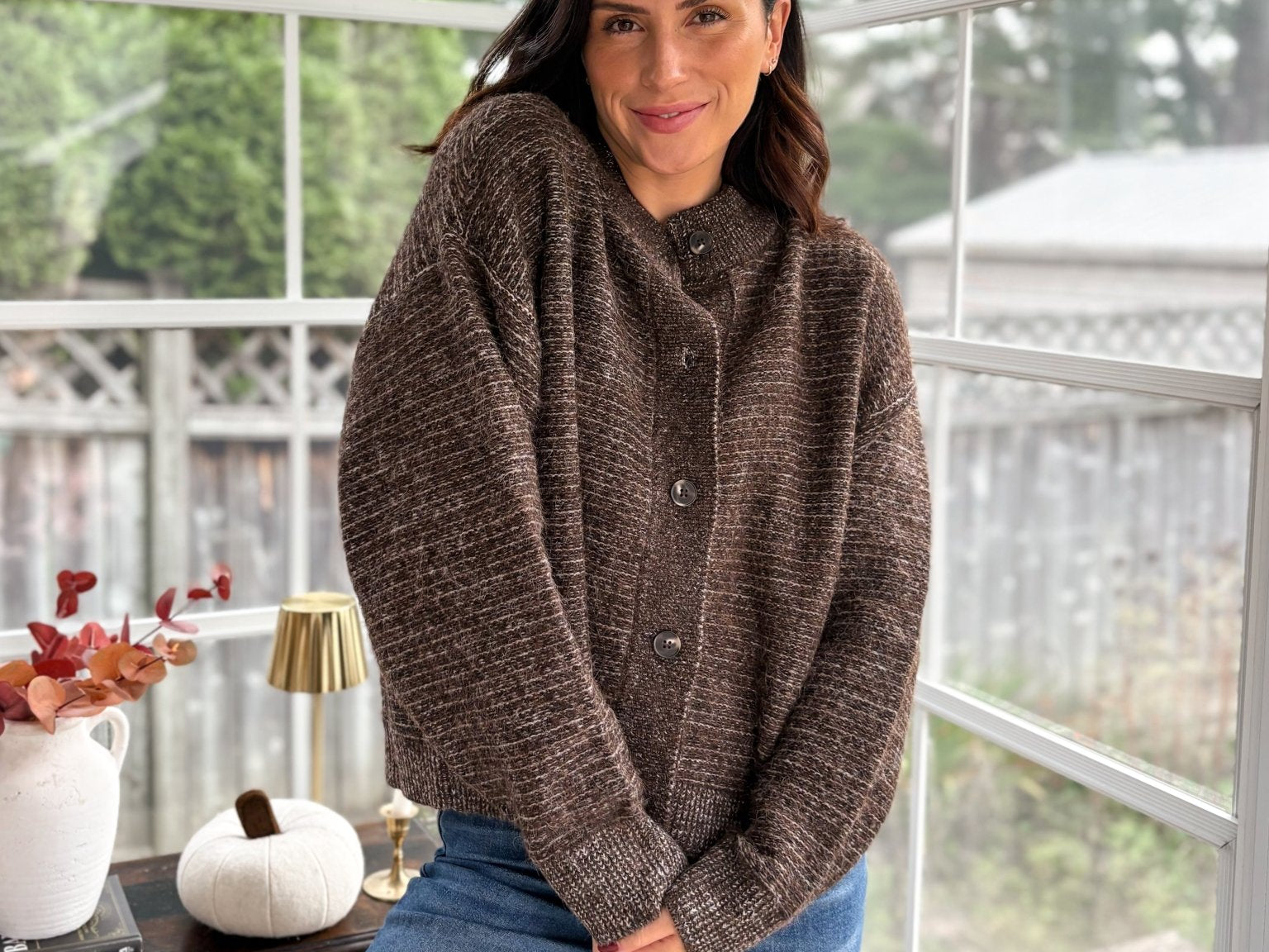 Willow Creek Marled Button Down Knit Cardigan - Love and Lee Apparel