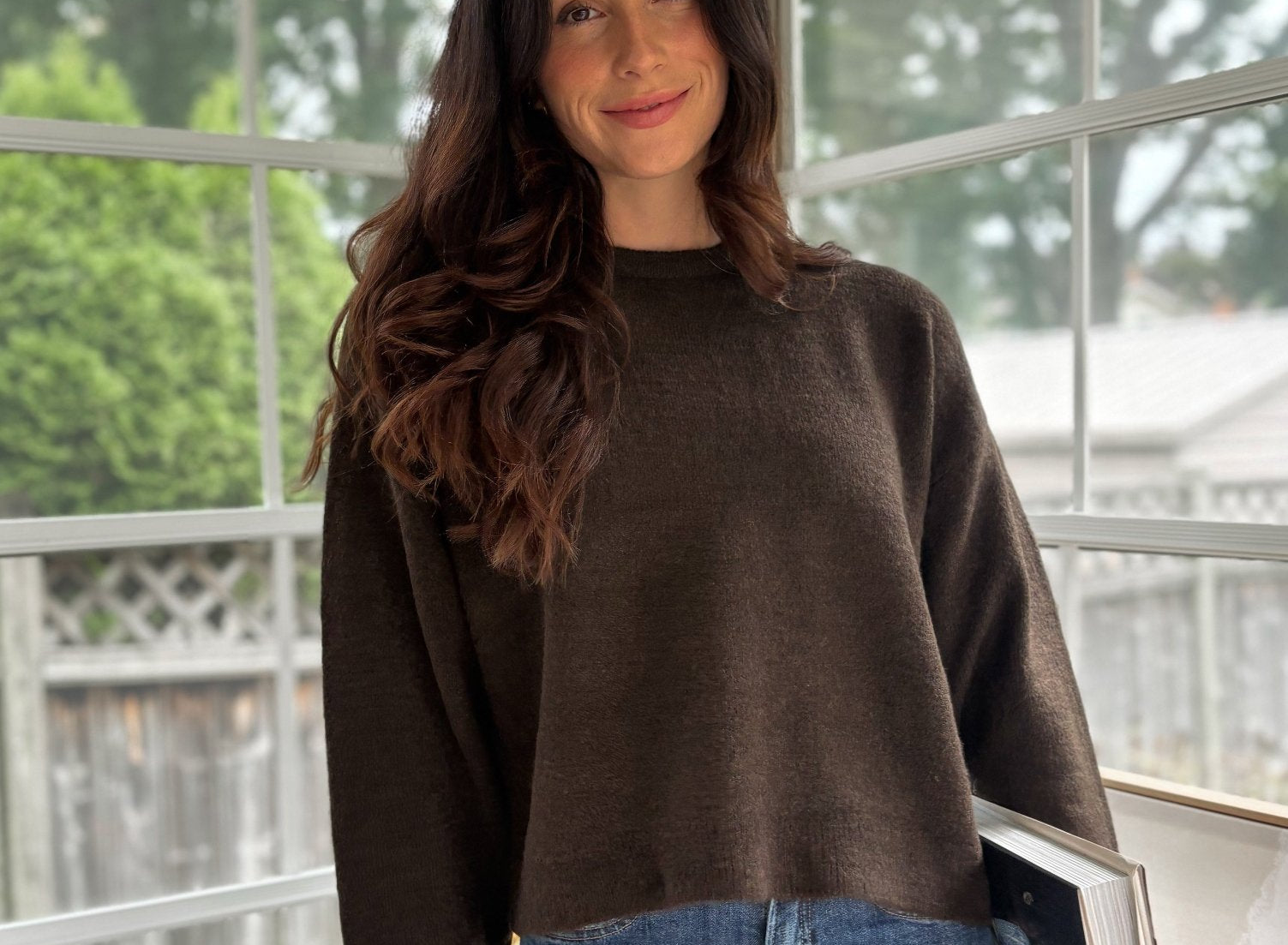 'Harvard Hall' Long Sleeve Pullover Knit Sweater - Love and Lee Apparel